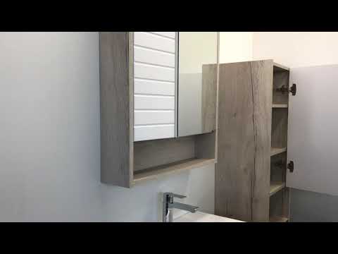 Обзор мебели для ванной комнаты Комфорти Клеон 60Н