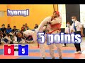 5 POINT DALAM KYORUGI TAEKWONDO Taekwondo Kyorugi