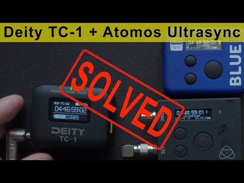 Connecting Deity TC-1 to Atomos Ultrasync One and Ultrasync Blue