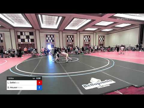 120 Lbs Rr Rnd 2 - Logan Sallot, Bad Karma Wrestling Club Vs Dean Houser, Pennsylvania E38a
