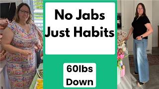 How I Lost 60lbs Without Weight Loss Jabs. Real Food, Real Habits. Keto Weight Loss.