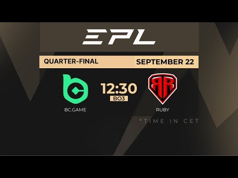 [ENG] BC.Game vs RUBY - Quarter Final - European Pro League Series 2