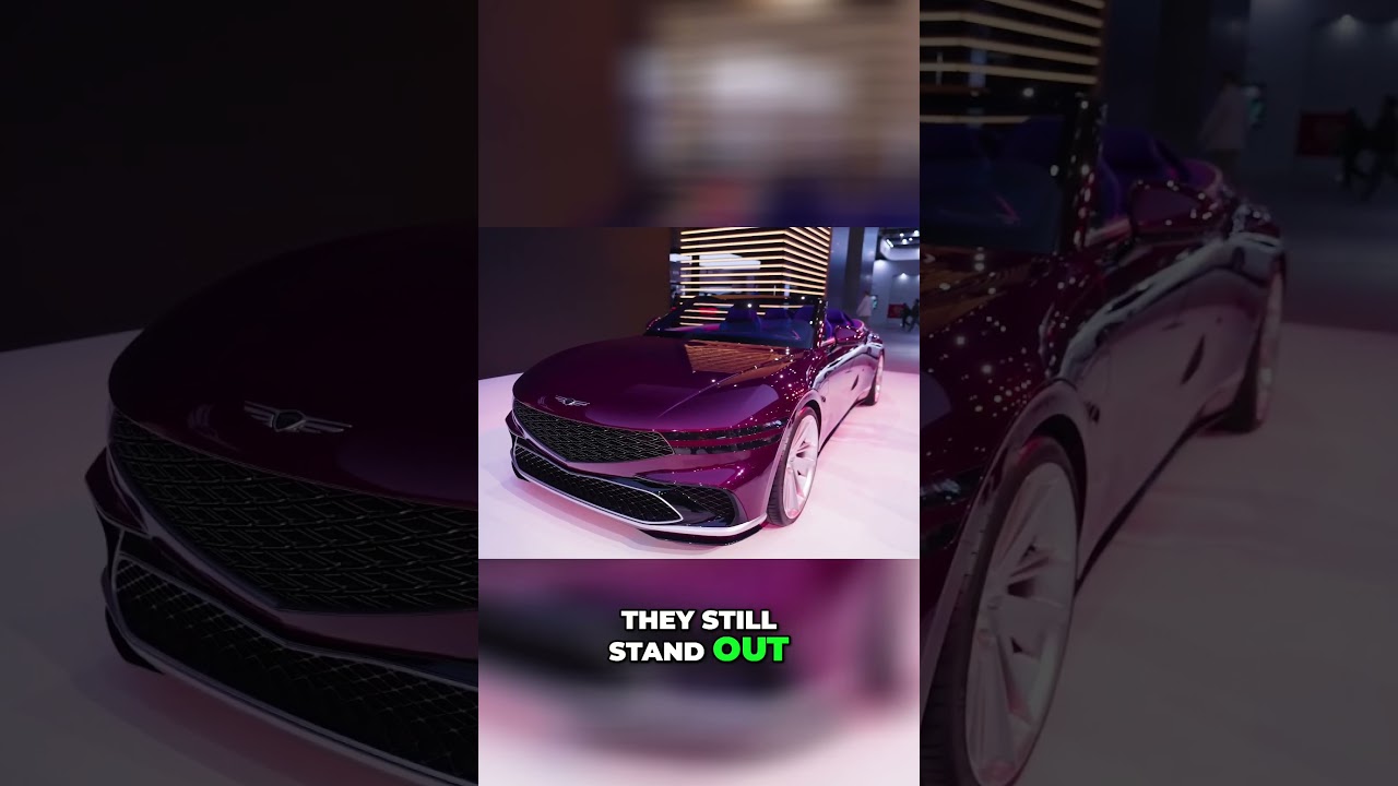 Genesis Unveils Stunning X Grand Coupe & Convertible