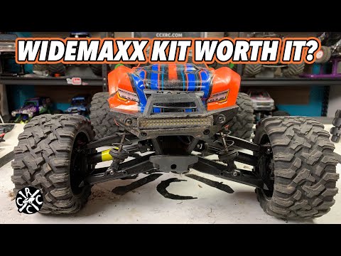 The Traxxas WideMaxx Kit Changes Everything! Wide Maxx = Worthy Upgrade.