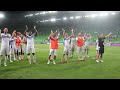 videó: Meccsvégi ünneplés a pályán