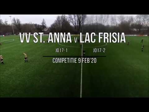 Samenvatting st.Anna JO17-1 v LAC Frisia JO17-2