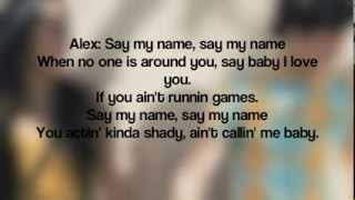 &quot;Say My Name&quot; by Alex and Sierra-Lyrics-The X Factor USA