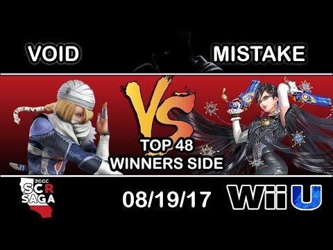 2GGC: SCR Saga - CLG | VoiD (Sheik) Vs. EMG | Mistake (Bayonetta) - Top 48 Winners Side
