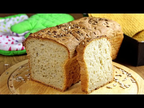 Best Homemade Bread without kneading - Very simple | Smaczne-Przepisy.TV