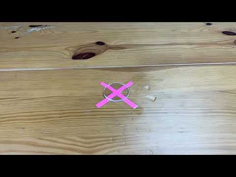 Saphirglas Schlagtest Hammer