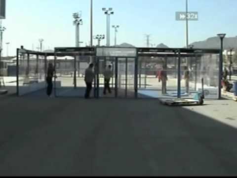 Montaje pista Padbol