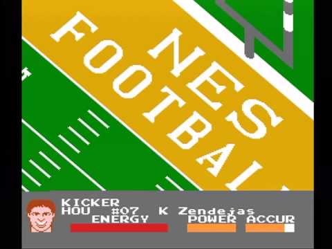 nes nes play action football cool