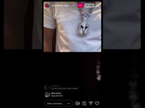 Suspect (AG) And Loski (Harlem) on insta live