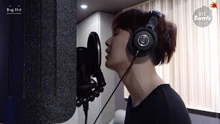 [BANGTAN BOMB] SUGA\'s \'신청곡 (Song Request)\' recording behind - BTS (방탄소년단)