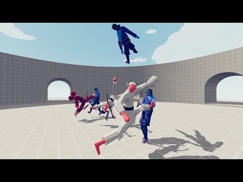 TRIO KICKBOXER Vs EVERY UNIT - TABS Totally Accurate Battle Simulator - 🔥 🔥