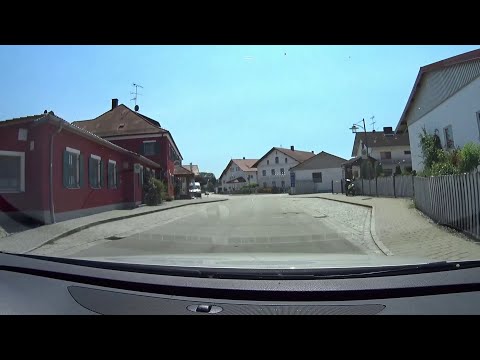 Fahrt von St. Englmar nach Deggendorf über die Landstraße