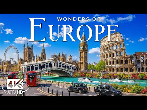 Wonders of Europe – Majestic Cities, Iconic Landmarks & Timeless Beauty | 4K Travel Video