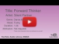 Forward Thinker Silent Partner Dance Electronic Funky YouTube Audio Library BGM