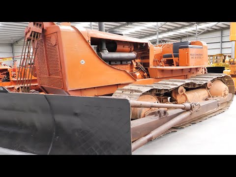 Vintage Allis Chalmers HD20 Cable Operated Bulldozer