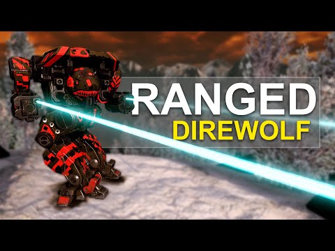 Super SNIPER Direwolf with ECM - Mechwarrior Online (Direwolf Gameplay)
