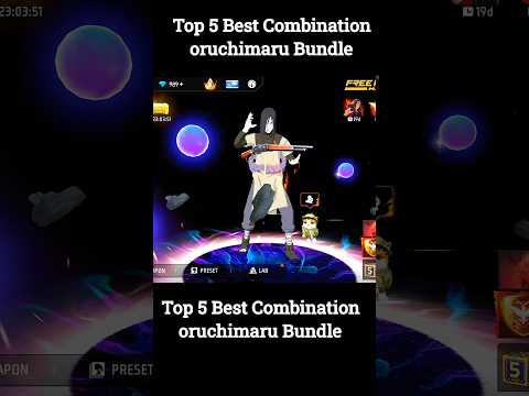 TOP 5 BEST  DRESS COMBINATION WITH OROCHIMARU BUNDLE ! NEW OROCHIMARU BUNDLE COMBINATION !