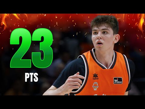 Sergio de Larrea dazzles with Valencia Basket