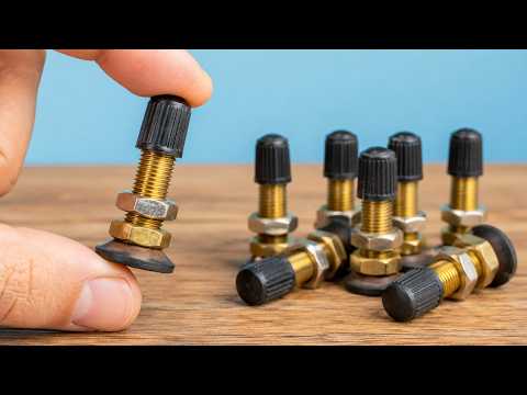 Don't Throw Away Old Tire Valves 😱! Turn It Into a MILLION-DOLLAR Tool! | DIY Hacks