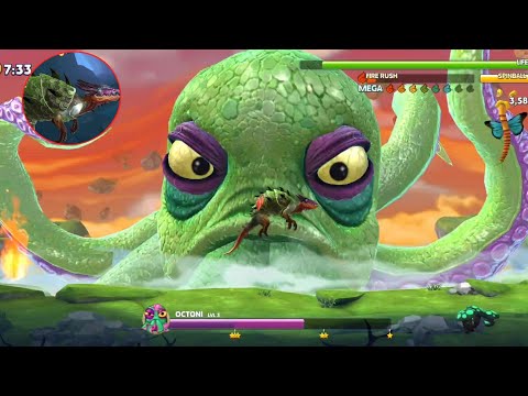 Octoni VS Armordillo | Legend Dragon | Hungry Dragon Android Gameplay