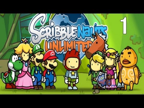 scribblenauts unlimited wii u walkthrough