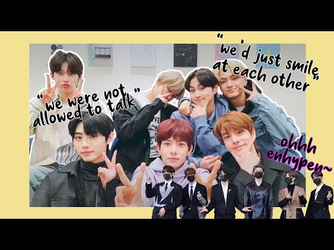 ENHYPEN shares a sad thing about being a trainee, interaction with BTS