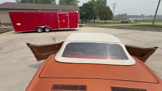 1972 Chevrolet Corvette Convertible Interior