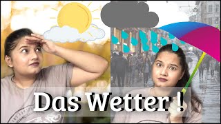 GERMAN PHRASES ABOUT WEATHER | HOW TO TALK ABOUT WEATHER IN GERMAN?