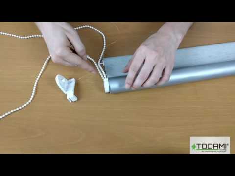 Thermorollo Montageanleitung -  Klemmfix ohne Bohren Doppelrollo Seitenzugrollo Kettenzugrollo