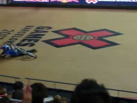 Chad Kagy crash X Games Barcelona 2013 Big Air