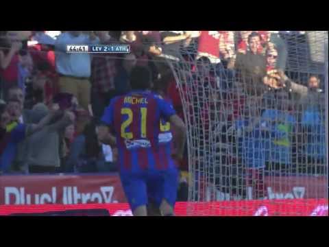 Gol de Iborra (2-1) en el Levante UD - Athletic Club - HD