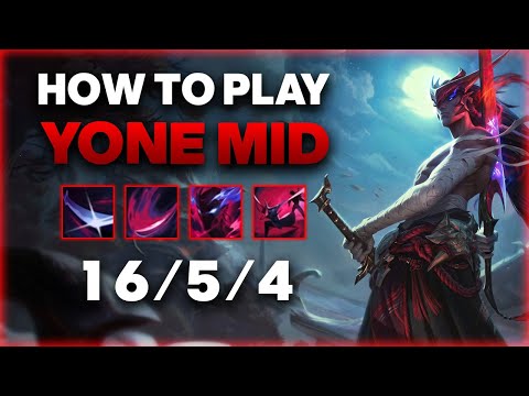 Grandmaster Yone Mid Gameplay - How to 1v9 on Yone | League of Legends
