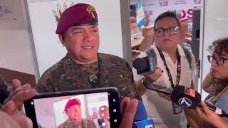 Vice ministro de Defensa da detalles del robo de armas al ejército en Petén