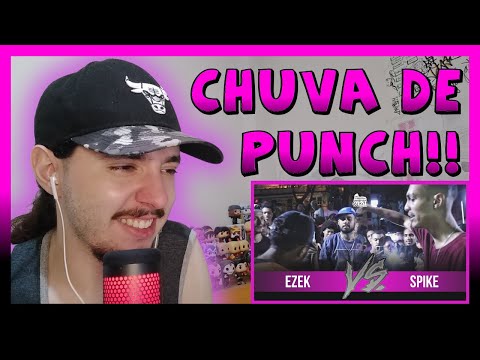 (CHUVA DE PUNCH 🔥🔥) SPIKE X EZEK (MA) - GRANDE FINAL - BATALHA DO COLISEU | REACT BAUEB