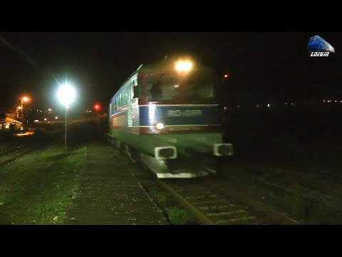 DA 60-1550-2 cu/with Marfar GFR Tanker Train pe Seara/on Evening in Oradea Est - 26 October 2016