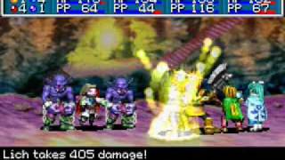 Golden Sun - Fiendish Ghouls and Lich