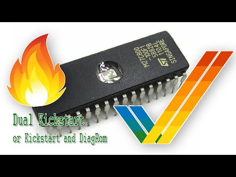 Amiga Series #5 - Burnig a new dual Kickstart Rom for the Amiga 2000