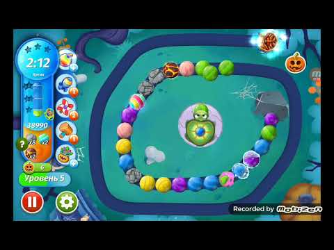 Woka Woka Marble Blast Fright Festival Level 5