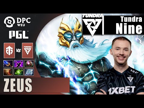 ENTITY vs TUNDRA | TI11 CHAMPION ZEUS MID 18-0 TOO PRO | DPC 2023 WEU TOUR 1 WINTER Dota 2 Highlight
