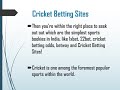 Cricket Betting odds and features Explained 2020 (bestindianbookmaker.com)