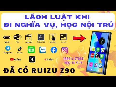 Máy Nghe Nhạc Ruizu Z90 NEW VERSION - Bộ nhớ trong 64Gb