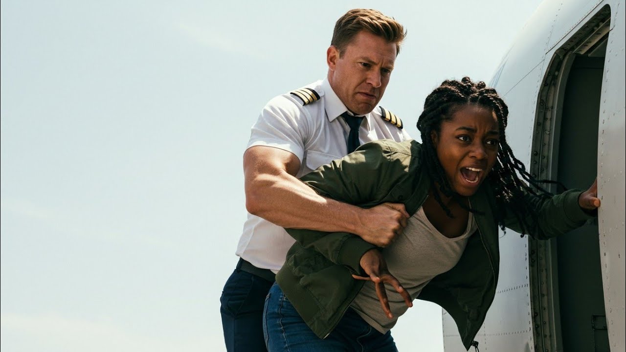 Garota Negra Sofre Humilhação no Avião, Mas Piloto Se Arrepende ao Descobrir Quem é o Pai Dela...