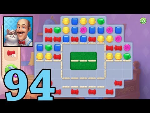 [Gameplay] Homescapes - Level 94 (No Boosters)