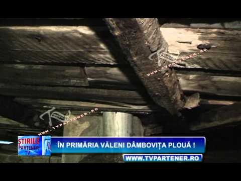 În Primăria Văleni Dâmboviţa plouă !