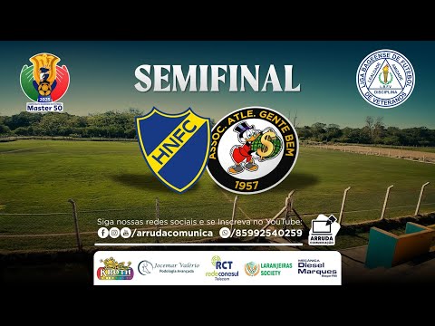 HULHA NEGRA vs GENTE BEM | SEMIFINAL CINQUENTÃO BAGEENSE DE FUTEBOL DE VETERANOS