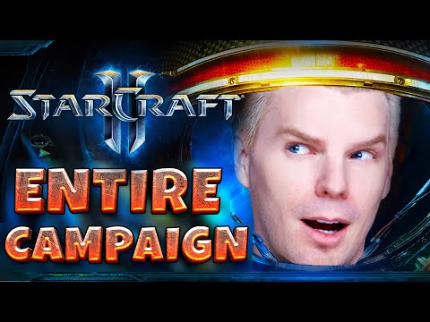 STARCRAFT 2: WoL ENTIRE Campaign (12 Hours) - Husky Plays - Lets Play Walk Through